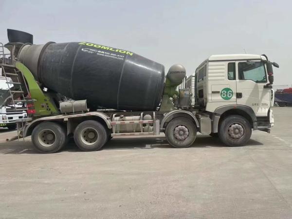 ZLJ5310GJBHTE Concrete Mixer Truck Used  17970 Kg With HOWO Chassis Less Mileage