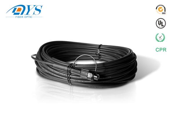 FTTH SM Mini SC APC Connector Fiber Optic Cable For Huawei Telefonica