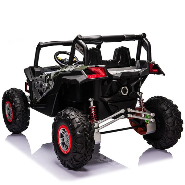 PP plástico 2 asientos 4 ruedas luz de música niños UTV Ride On Car juguete con batería 12V10AH