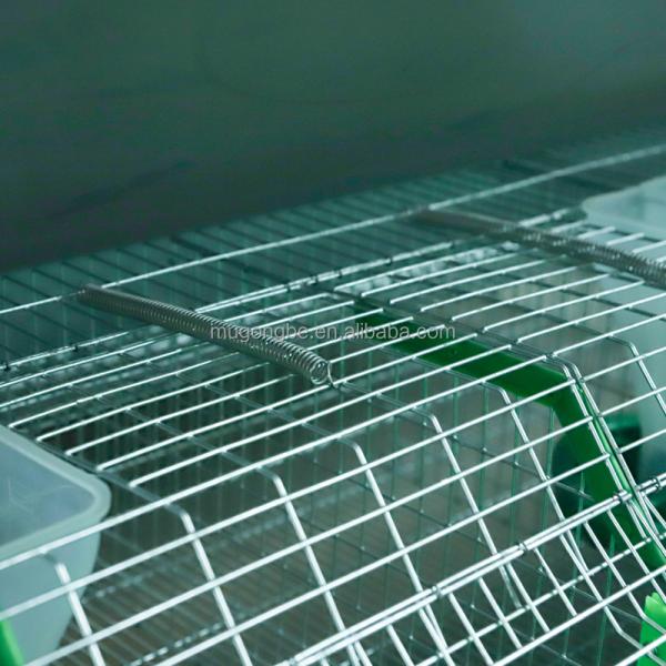 Commodity Rabbit Double Layer European Style Cage Commercial Breeding System for Farming Breeding
