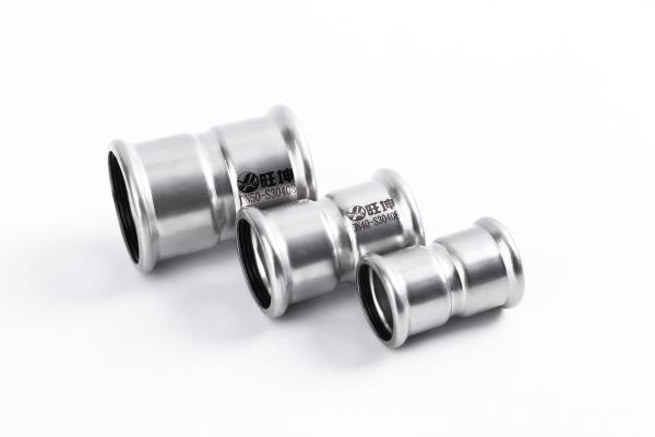 Polished Stainless Steel Press Fittings Customized For Piping Systems