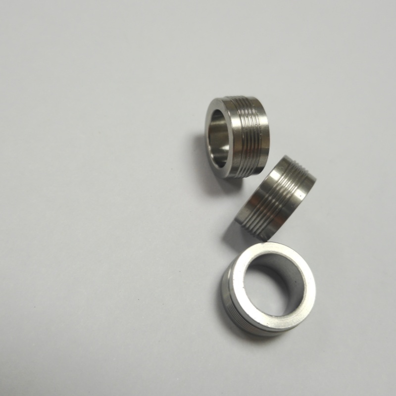 304 Stainless Steel Ring Hoop Thread CNC Milling Customization
