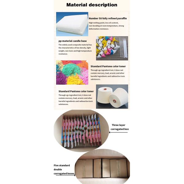 12 Comptez des flammes colorées Des bougies de gâteau d'anniversaire Pas de parfum parfait pour un joyeux anniversaire