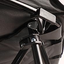 Folding Moon Chair - Large Saucer UFO Chair with Collapsible Metal Frame, Moon Round Camping Chair