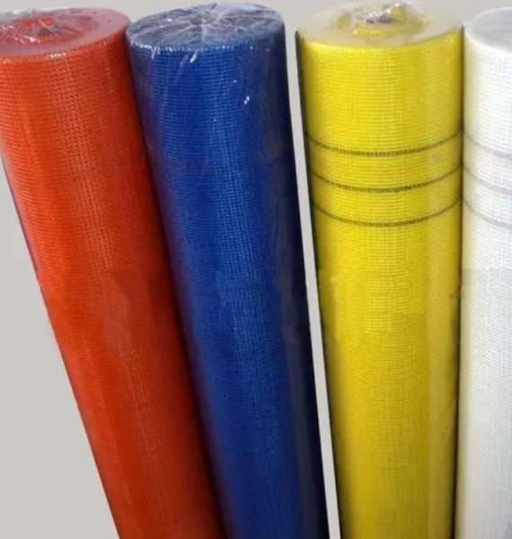 Wall Alkali Resistant Fiberglass Mesh Colorful Fiberglass Mesh
