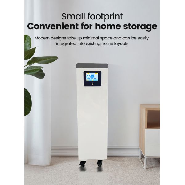 NK008 28 kwh Solar Power 51.2v 48v Lifepo4 Battery Pack Home Energy System with Built-In BMS & LCD Monitor