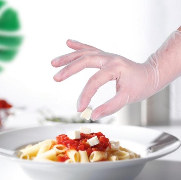 Food Grade Disposable PVC Gloves Protection Pvc Exam Gloves