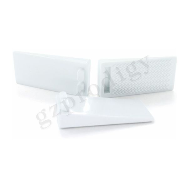 Sturdy Nontoxic PVC Door Stopper , Anti Slip Plastic Wedge Door Stop