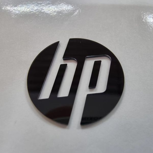 Customized PET Logo Adhesive Sticker for Computer Customized Insert Personalization