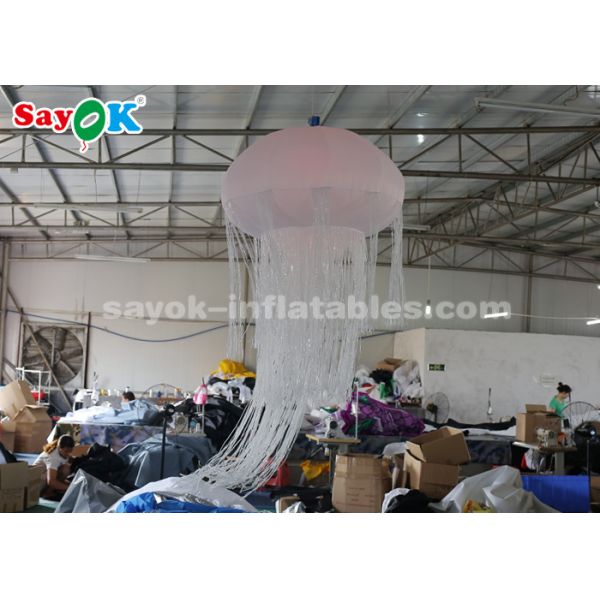 190T Nylon Cloth Inflatable Lighting Decoration With Remote Control
