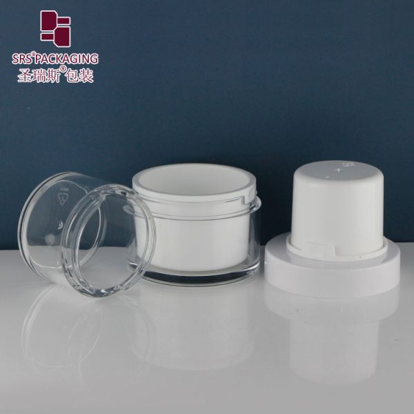 J101 50g 100g 240g Luxury Empty Facial Cream Jar Container Cosmetic Packaging Replaceable