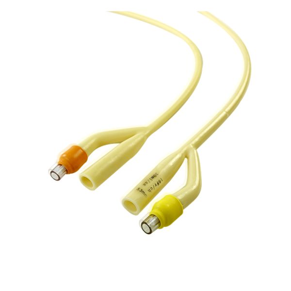 OEM Silicone Catheter No 16 6Fr -18Fr Two Way Foley Catheter