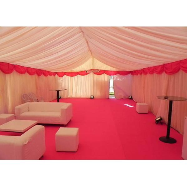 Outdoor Wedding Event Tents For Party Celebration Elegant Decoration Easy Maintenance