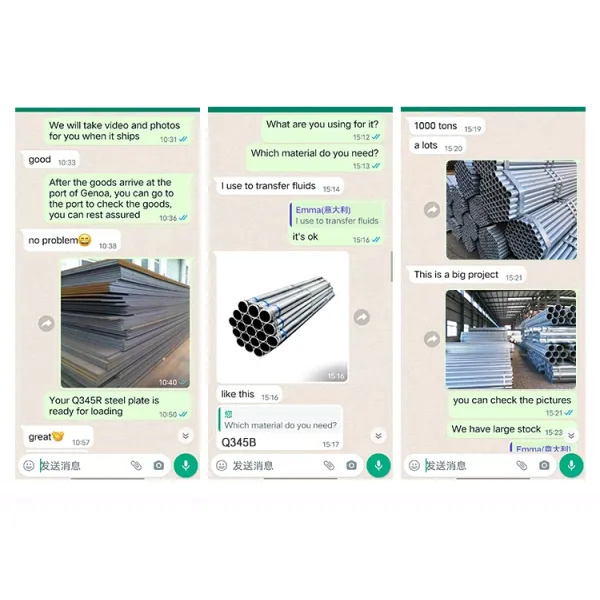 6m 12m tube d'échafaudage galvanisé à chaud zinc 40-600g/m2