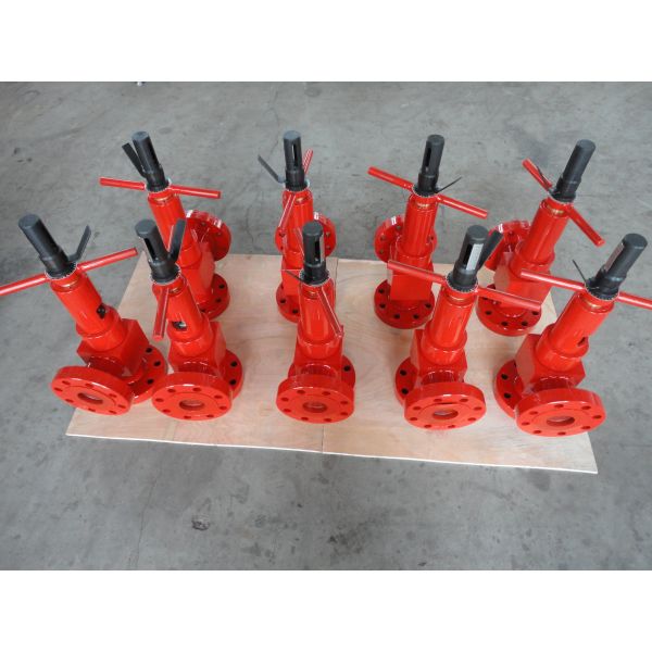 Alloy Steel Adjustable Choke Valve API 6A Oil Wellhead Equipment 2 9 / 16