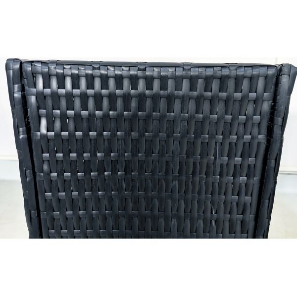 Factory Hot Sale Metal Frame PE Rattan Weather Resistance Indoor Outdoor Planter Stand Popular Flower Pot