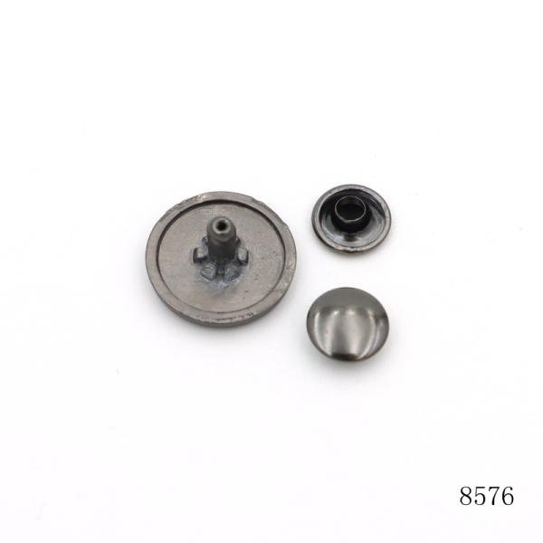 Custom Leather Rivets Zinc Alloy Small Hat Logo  Metal Logo Rivets for Bags & Clothing