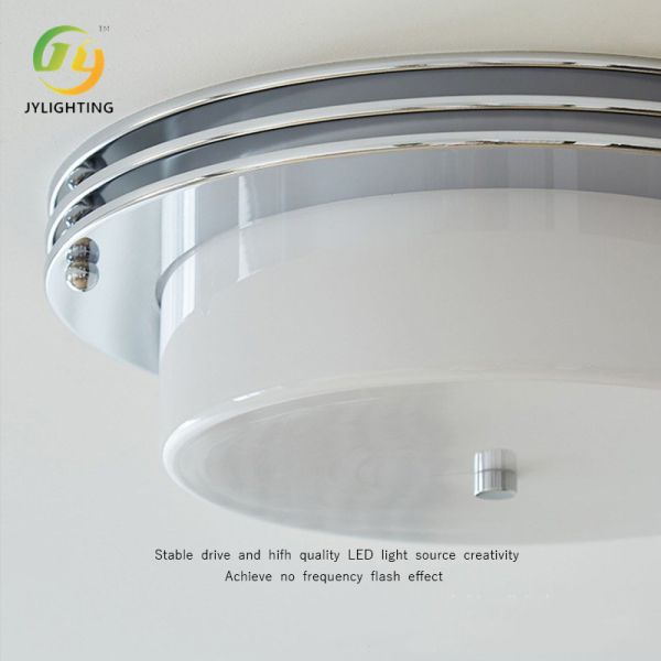 Скандинавский железный коридор Балкон Внутренний потолочный свет Современное стекло Минималистский свет спальни