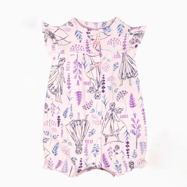Printing Baby Clothes Summer Onesies Baby Clothes Short Sleeve Girl Rompers for Sale