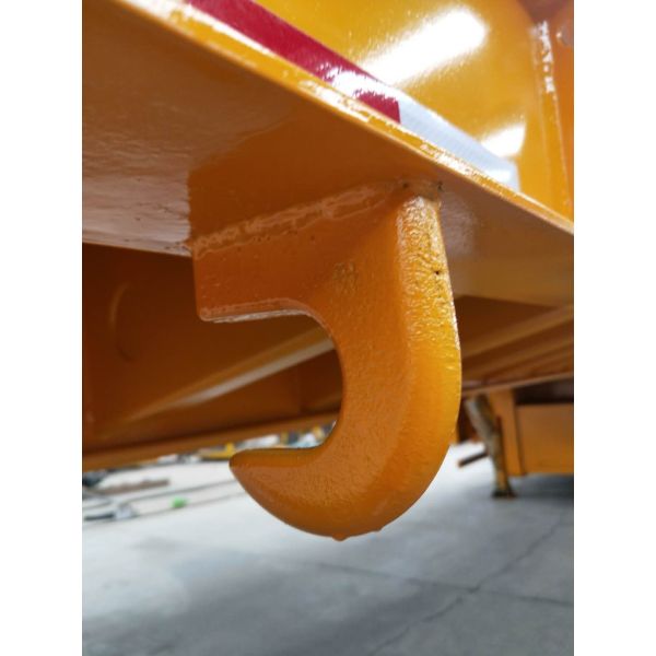 Высокая полезная нагрузка Aotong Гидравлическая система рулевой рампы низкая кровать полуприцеп грузовик 9м 13м