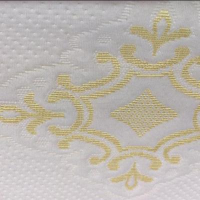 Rasgo sustentável da tela do colchão do jacquard do poliéster 400gsm resistente