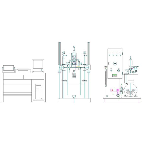 Electro-hydraulic Servo Dynamic and Static Universal Testing Machine/tester Fatigue Testing Machine