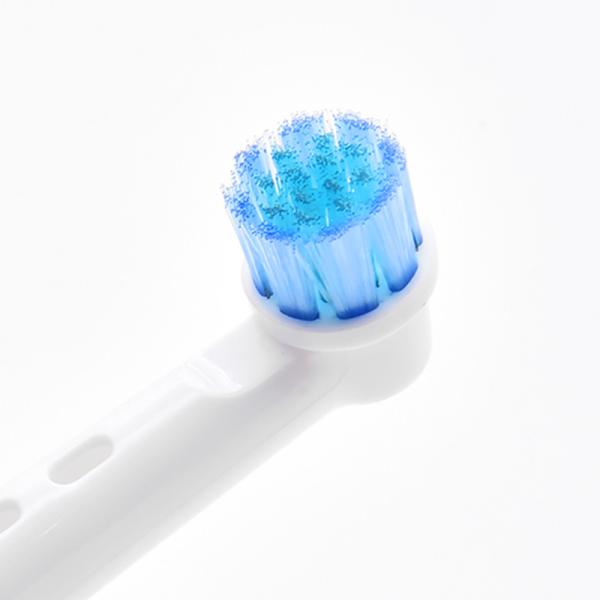 Compact Flat Bristled Sensitive Electric Toothbrush Heads For Oral B