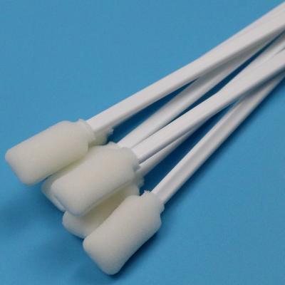 Lint Free White PP Stick Square Sponge Swab Roland Printer Cleaning Foam Swab Suppliers