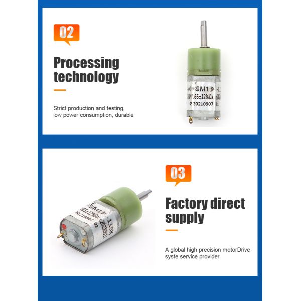 FT-20PGM180 Plastic Planetary Gearbox 3V-24V For Smart Home Appliance