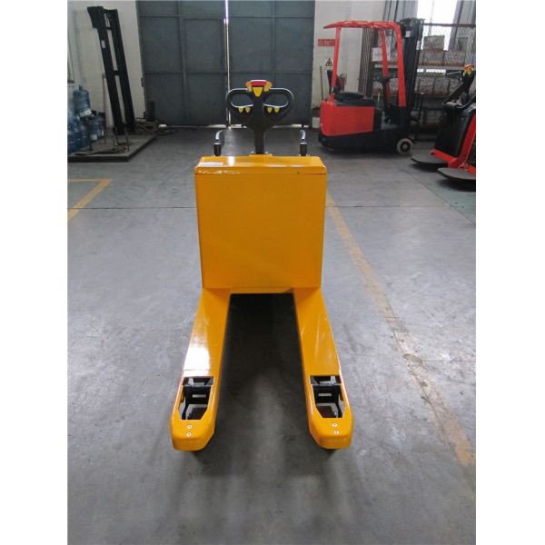Heavy Duty Stand On Electric Pallet Jack , 3 Ton Warehouse Pallet Trucks