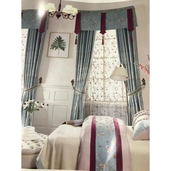 Hollowed White Cotton Lace Embroidery Muslin Curtains Blackout Window Hotels Hospitals