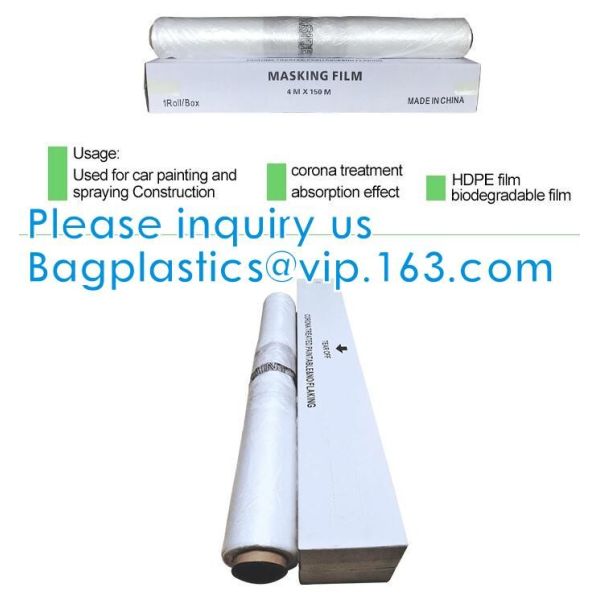 Auto Painting, Car Painting, Boat Painting Masking Film, Automotive Spray Car Protective, Auto Paint Masking