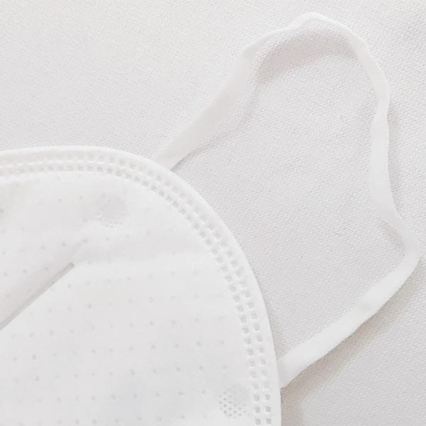 Low Pressure Anti Virus Face Mask Thick Layers Structure High Elastic Loop