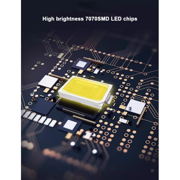 7070SMD Chips 36pcs All In One Solar Street Lights 30w/35w/40w/60w Power Options