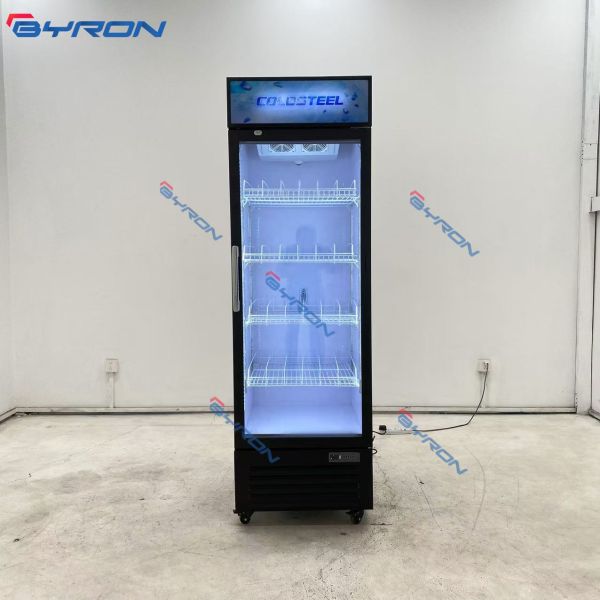 Vertical Commercial Merchandiser Refrigerator Merchandiser Cooler