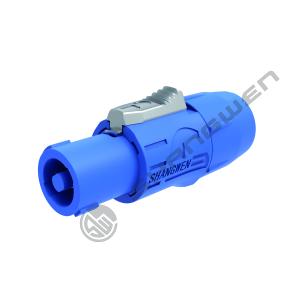 Waterproof D Shape Female Plug Male Socket Metal Shell 4 Pins Loudspeaker