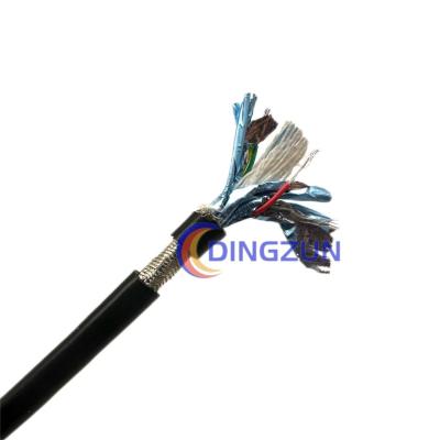 6 pares torceram cabo protegido do sensor dos pares do Pvc o multi