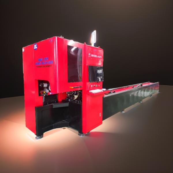 Metal Pipe Laser Cutter for Round Pipes φ8mm-φ120mm Pipe Length Range ≈6250 and Customizable Options