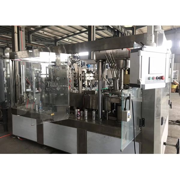200CPM консервирует Carbonated головы машины завалки 4 напитка
