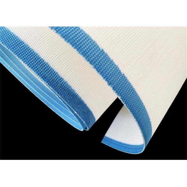 White Polyester Sludge Dewatering Belt Mine Smelting Matching Filter Press