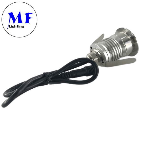 IP67 LED enterré dans le sol Lumière 1W 3W imperméable à l'eau Éclairage extérieur de paysage Lumière pour jardin et patio