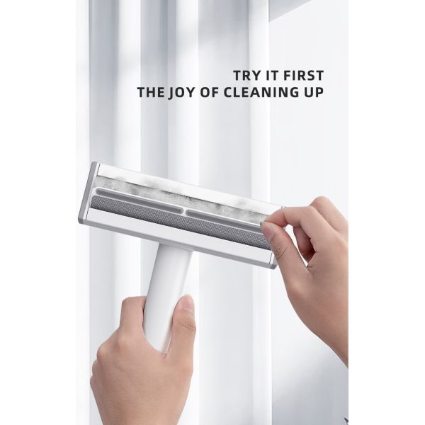 Pet Hair Remover Roller Dog Cat Hair Brushes HandleSustainable Reusable Lint Roller Couch