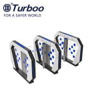 Porta facial ótica do reconhecimento do leitor de cartão do torniquete RFID da porta de velocidade da segurança com servo motor 240V
