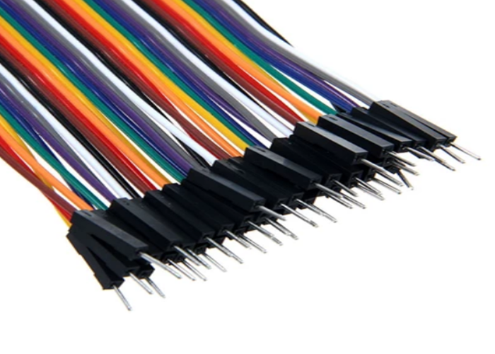 20cm Male To Male Flat Ribbon Cable Assembly For Advertising Machine 2.54mm Pitch