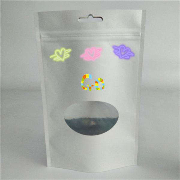Aseguramiento de la calidad Impresión colorida sello de alimentos embalaje Matt Finish Bolso de plástico de pie Mylar Logotipo personalizado