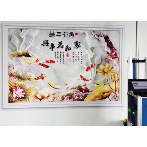 10ML/m2 720*1080dpi Wall Mural Printing Machine EPSON DX-7