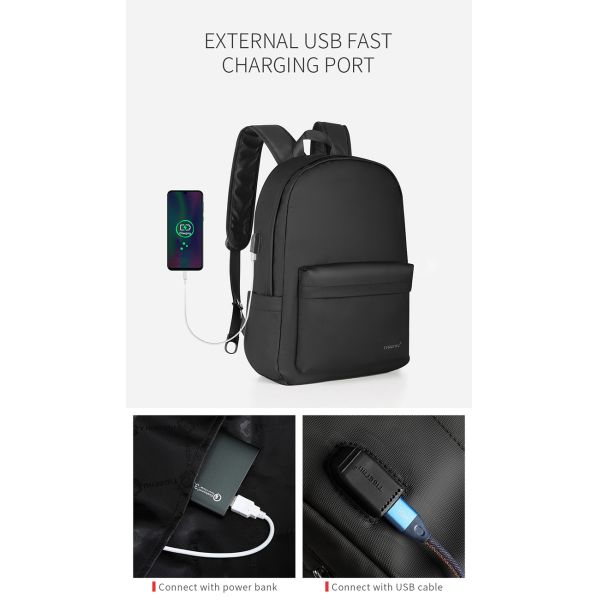600D Polyester Travel Laptop Backpack Custom Lightweight Machila Designer Travel Bag
