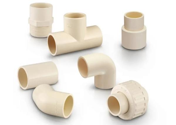 Heat Resistant Cpvc Pipe Tee Water Supply PVC Pipe And Fittings For Industrial Systems