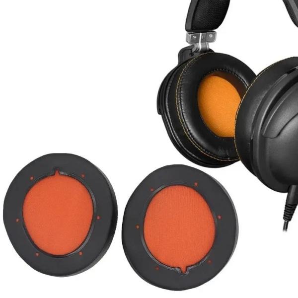 Tampas práticas de couro do coxim do fones de ouvido, almofadas de orelha dos auriculares da espessura 2cm