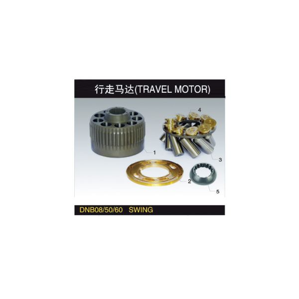 Reliable  E200B Hydraulic Pump Parts with Half Year Warranty and Standard Design for Excavators